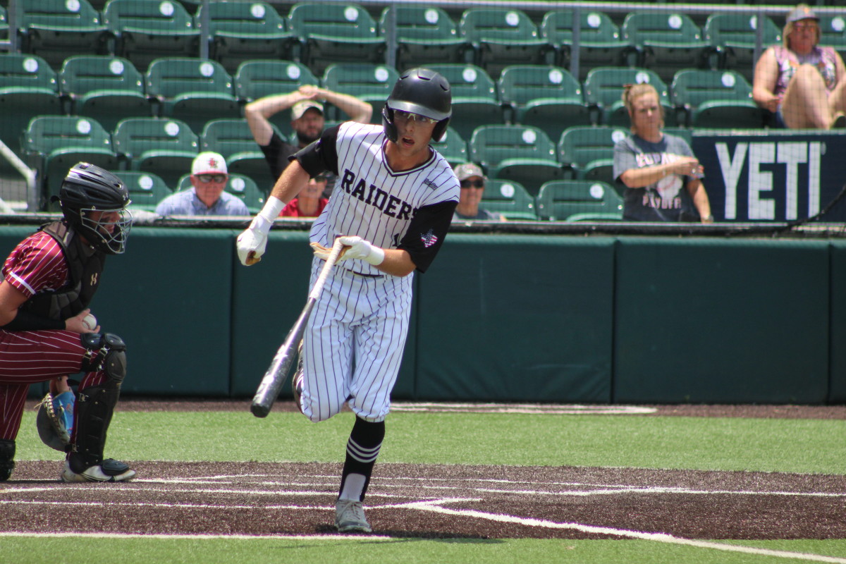 Texarkana Liberty-Eylau Canyon Randall 4A UIL state semifinals Texas baseball playoffs 060723 Andrew McCulloch 203